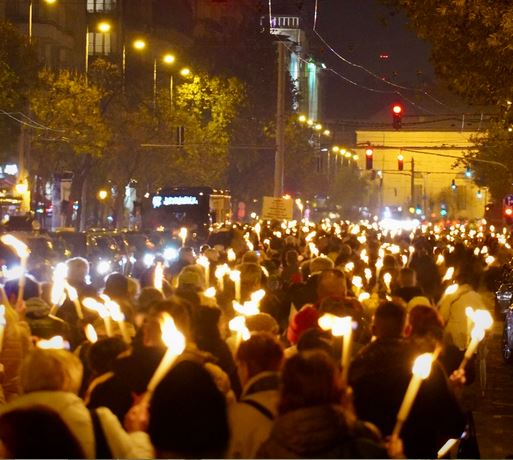 Deviza károsultak tüntetés